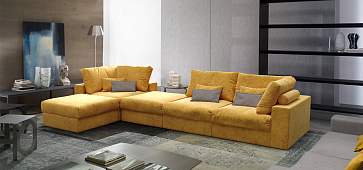 Угловой диван в интерьере гостиной-5, Диван Элизиум